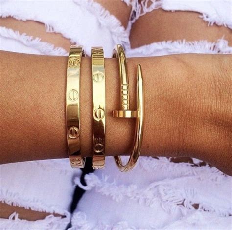 bracelet clou cartier imitation|cartier nail bracelet price list.